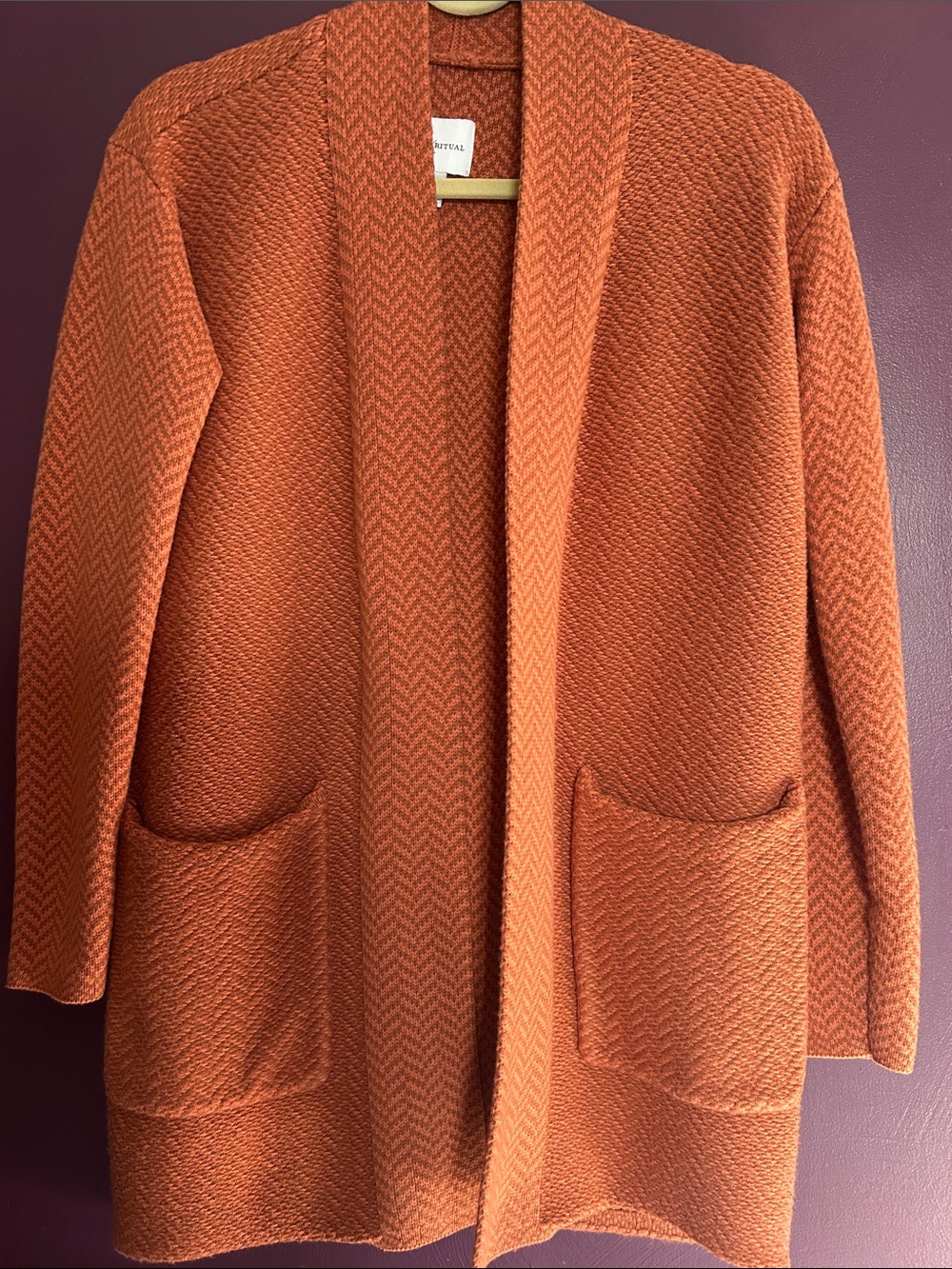 Gorgeous Daily Ritual long heavy sweater cardigan